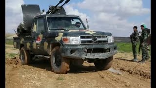 In the Syrian desert with Liwa al Quds | February 2019 | Images and reports