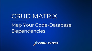 Oracle PL/SQL CRUD Matrix: Map Your Code-Database Dependencies