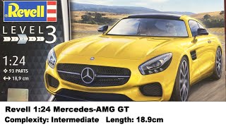 Revell 1:24 Mercedes AMG GT Kit Review