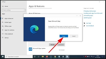 How to Repair Microsoft Edge Browser On Windows 10?