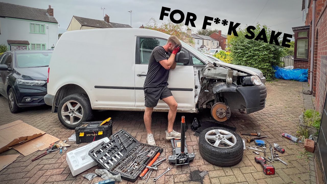 terrible news for the crashed caddy. YouTube