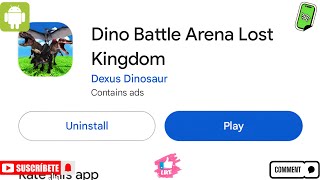 Let's Play Dino Battle Arena Lost Kingdom [ Android Gameplay ] @offlineplayhouse  screenshot 5
