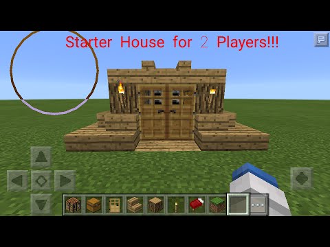 Simple Easy To Build 2 Player House! | Minecraft Tip - YouTube