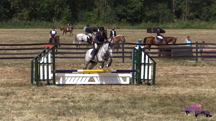 1st place Elizabeth Hoffmann; Caber Farm Horse Tri...