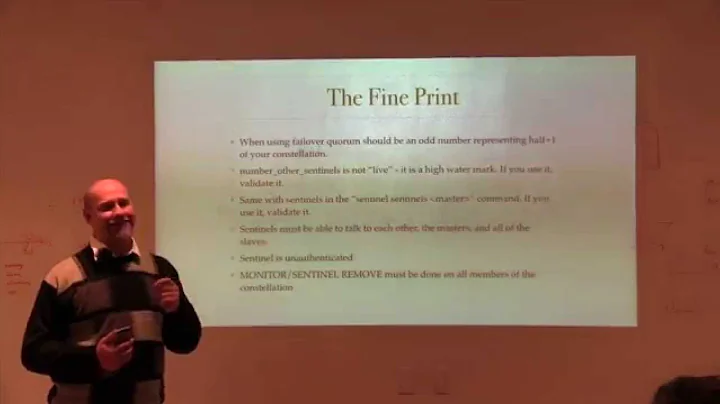 Redis: Going Beyond Simple Failover by Bill Anderson