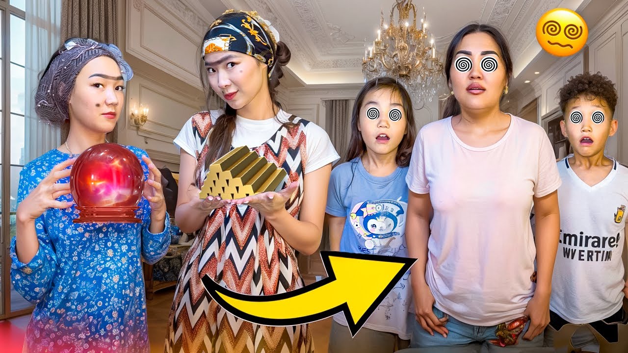 МИНИ ФИЛЬМ 🎥 ЦЫГАН НЯНЯ( ҮЙГЕ КІРІП,ГИПНОЗ ЖАСАДЫ😵‍💫)😱/​1-ЧАСТЬ