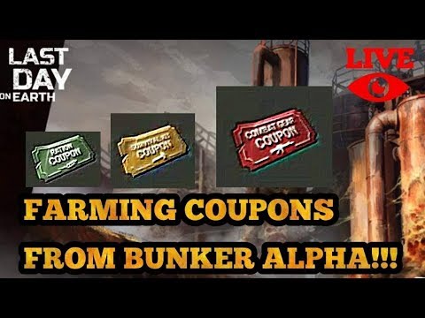 COUPONS OPENING Last Day On Earth 1.6.2 UPDATE Live Stream #30  | Can We Get A GAS TANK?
