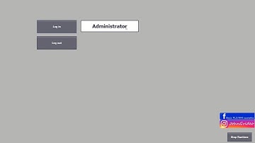 Siemens TIA Portal HMI/RT tutorial - Naam van aangemelde gebruiker ophalen en weergeven