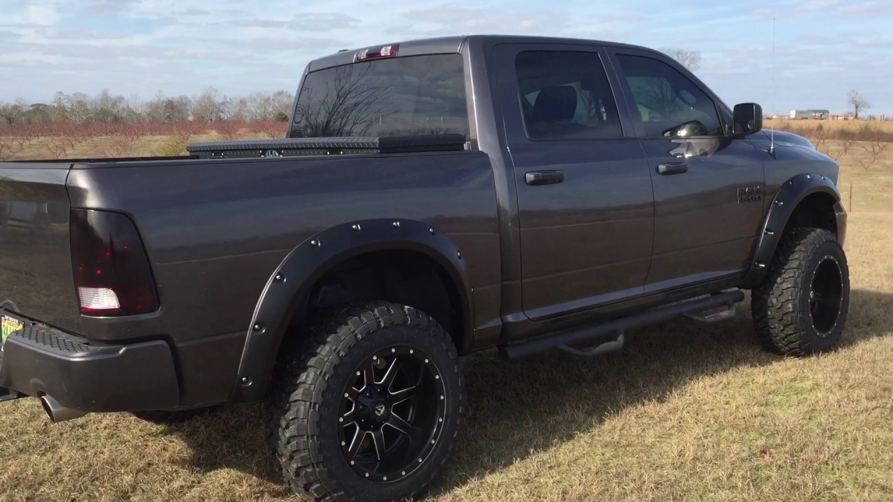 Lifted 2015 Ram 1500 2WD - YouTube