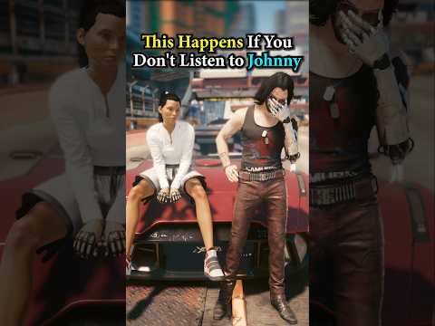 This Happens If You Don't Listen to Johnny #shorts #cyberpunk