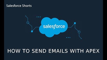 How to send an email from Apex code | Salesforce