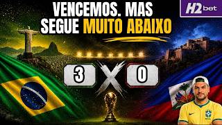 Brasil 3x0 Haiti - Mudou o que?