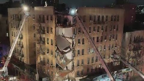 Video shows 6-story building collapse in the Bronx