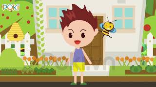 POKI| Cách xử lí khi bị dị vật đâm và khi bị ong đốt| Kỹ năng sống tiểu học - Kỹ năng sống