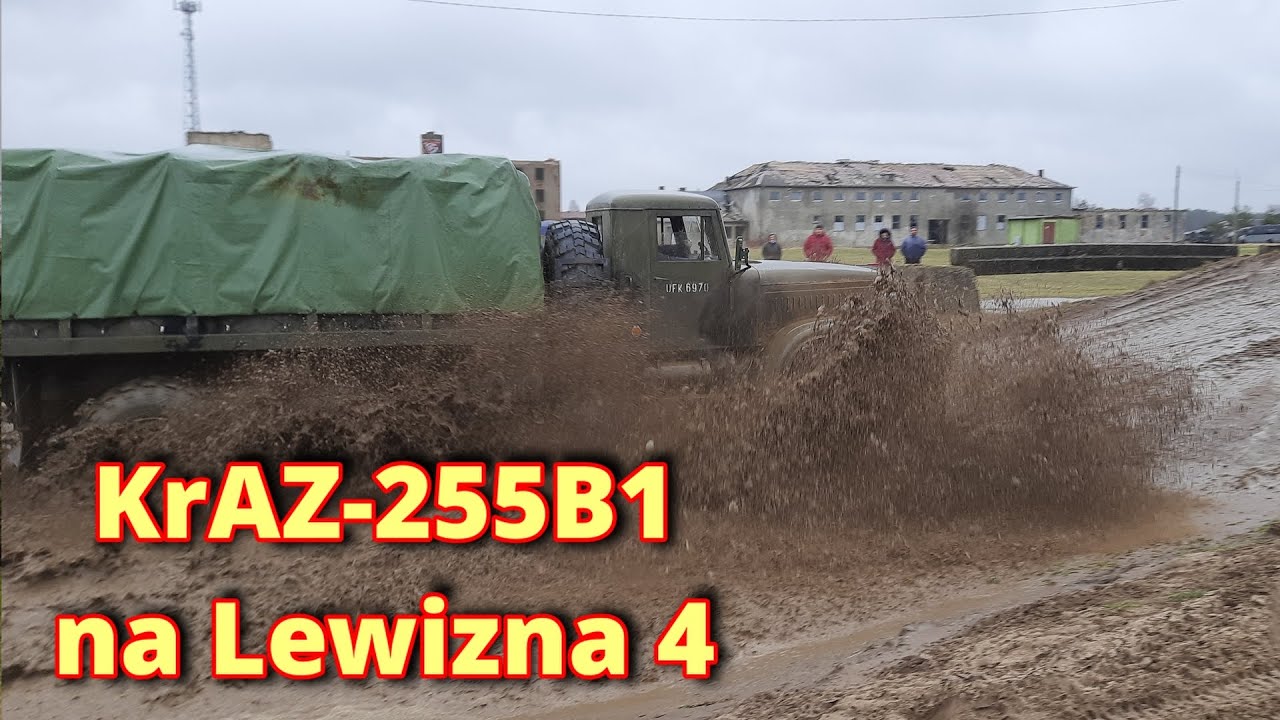 Wyjazd KrAZ 255B1 na Lewizna 4 / II Zlot KrAZ (2024.02.04)