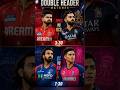 Double Header on Super Sunday !! #ipl2026 #pbksvsrcb #dcvsrr