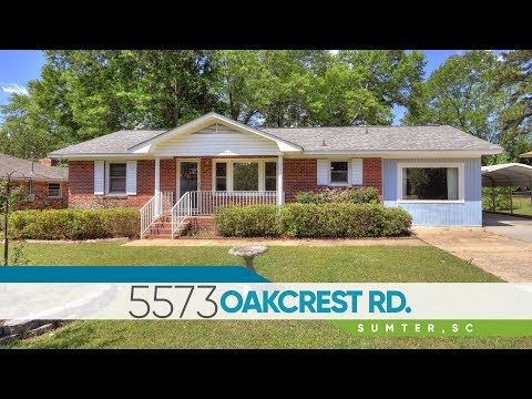 5573 Oakcrest Rd., Sumter, SC home video tour
