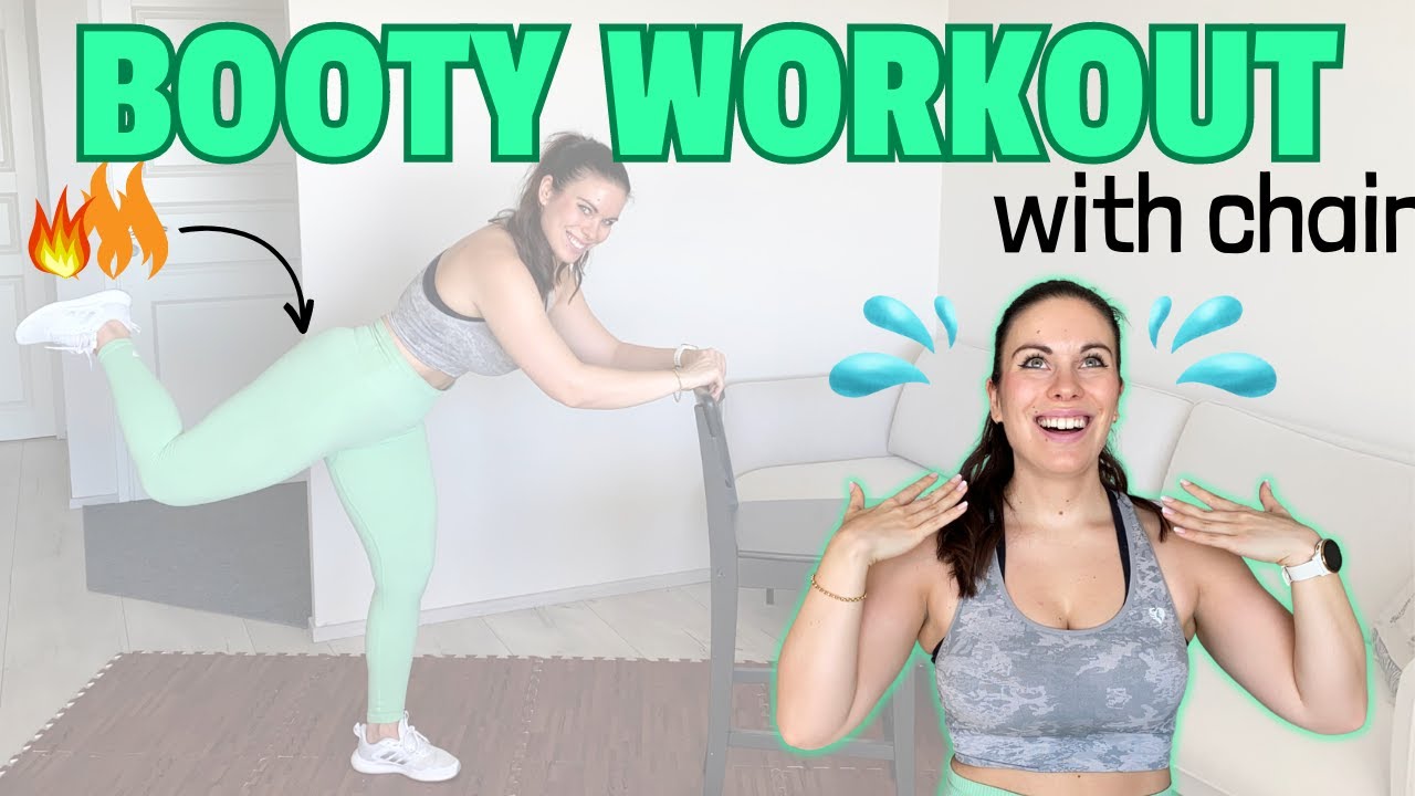 10 MIN BOOTY WORKOUT AT HOME / Feel the burn in your glutes without ...
