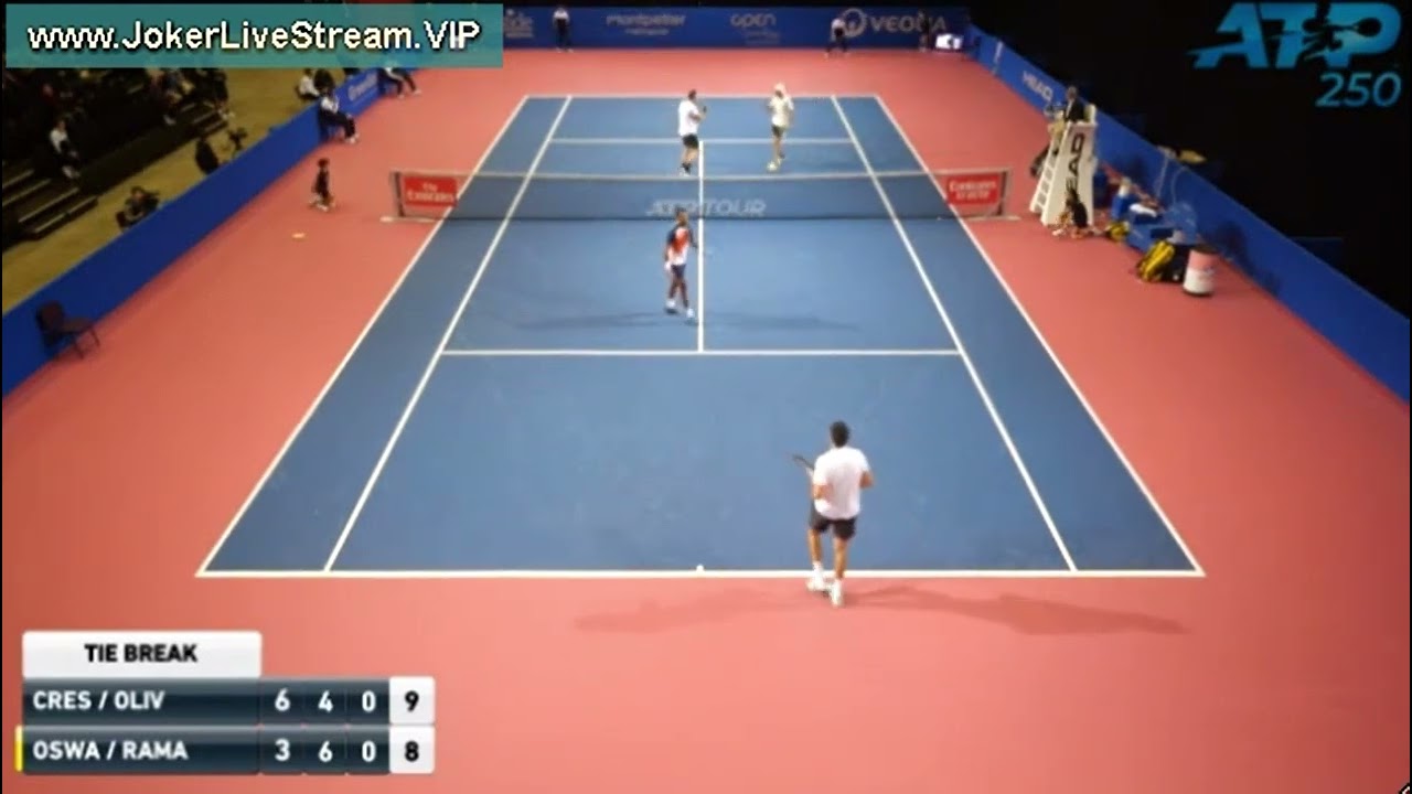 Ramkumar Ramanathan at ATP 250 Montpellier Open Rd 1