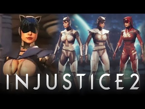 Injustice 2: Original Catwoman & Black Canary Models, Gear & Shaders REVEALED! (Injustice 2)