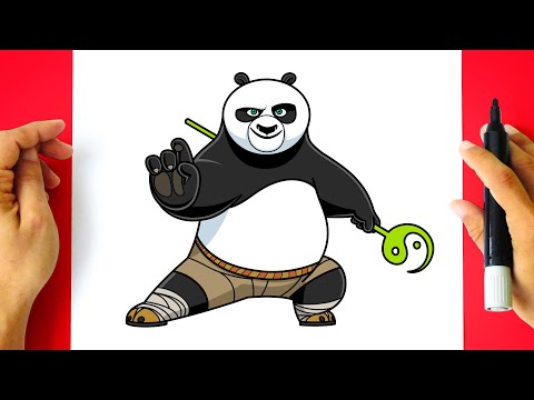 How to DRAW PO -  Kung Fu Panda 4 - [ Drawing Tutorial ]