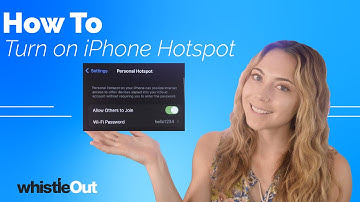 How to Turn on an iPhone Hotspot | PLUS AT&T Hotspot Speed Test!