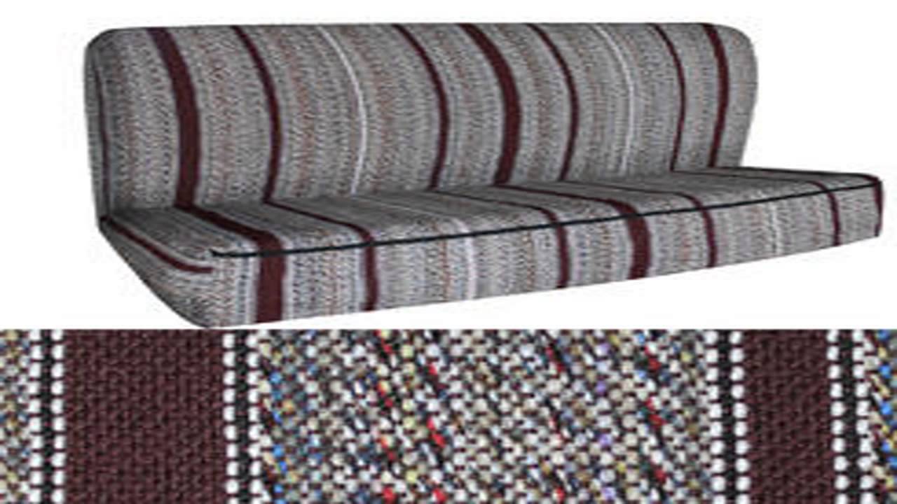 Blue Saddleman Universal Front Bench Seat Cover Saddle Blanket Fabric