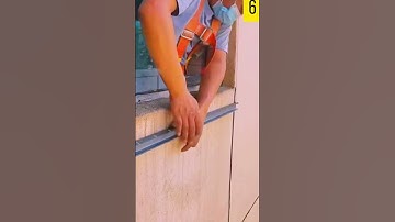 Smart Worker Techniques To Install Iron With Cool Tools #Shorts