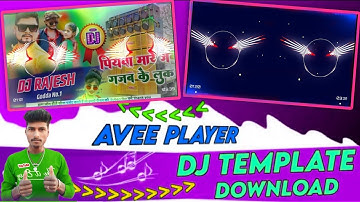 Avee Player Se Video Kaise Banaye | Avee Player Video Editing | Avee Player New Template