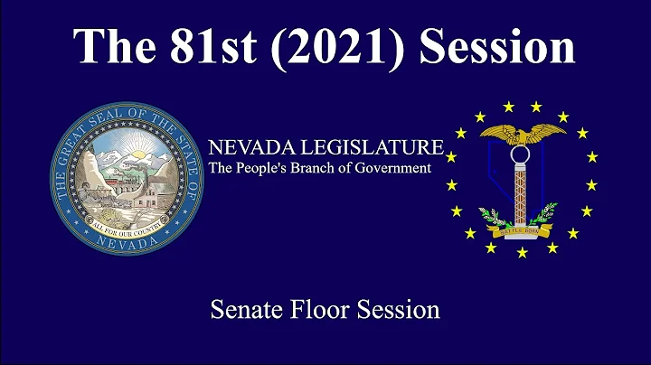 4/19/2021 - Senate Floor Session, Pt. 1