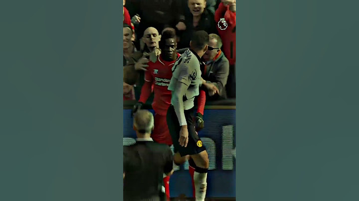 Balotelli fight with United players #liverpool#manunited #balotelli