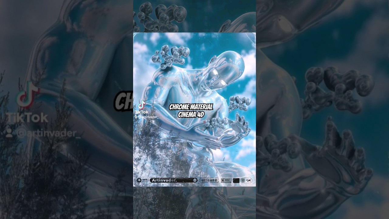 CREATE CHROME MATERIAL IN 