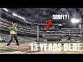 This 13 Year Old Hit TWO 500 FOOT HOME RUNS! Where is he now?