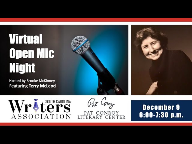 Open Mic Night, featuring Terry McLeod, author of I Found Me