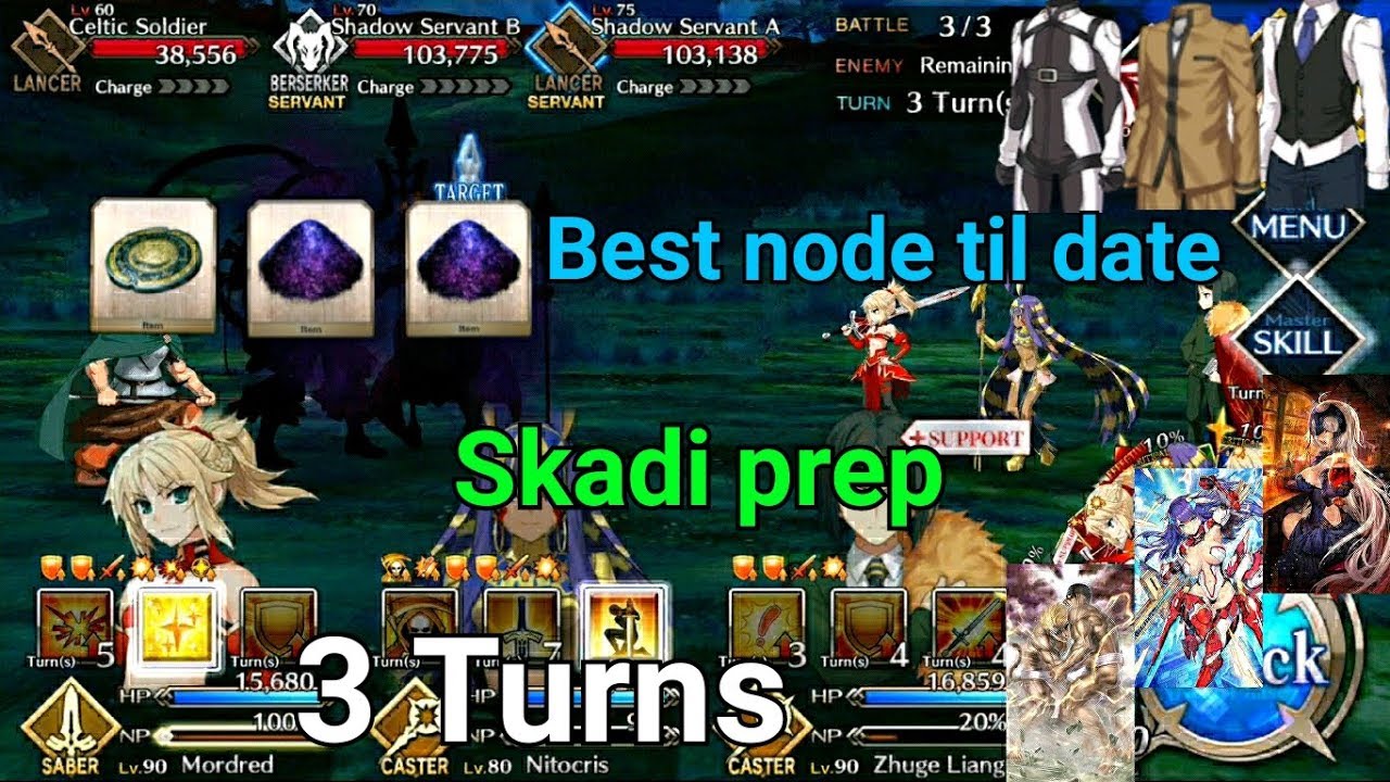 [FGO NA] America Free Quest - Casual 3 Turns Void Dust & Hero Proof ...