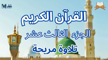 القرآن الكريم الجزء الثالث عشر الشيخ محمد عبادة + احمد الحراسيس | تلاوة هادئة