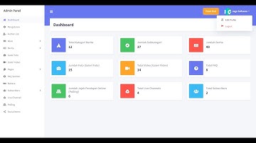 Source Code Portal Berita Laravel 8 Full Lengkap baik fitur front end dan back end keren multi bahas