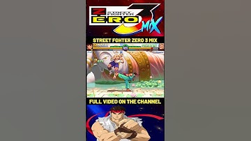 STOP Playing RYU Wrong in Street Fighter ZERO 3 Mix!
