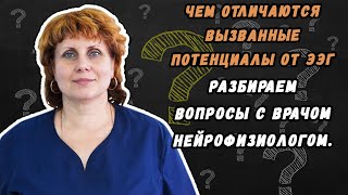 Чем отличаются вызванные потенциалы от ЭЭГ - разбираем данный вопрос с нейрофизиологом.