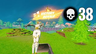 38 Elimination Solo vs Squads “Zero Build” Season Record Gameplay Win (Fortnite OG)