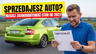 Selling your car Soon you'll have to fill out a special declaration