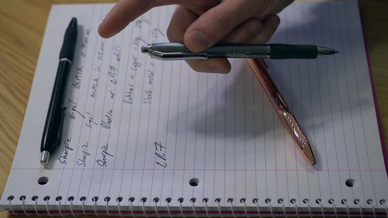 Ultimate sharpie s-gel pen comparison