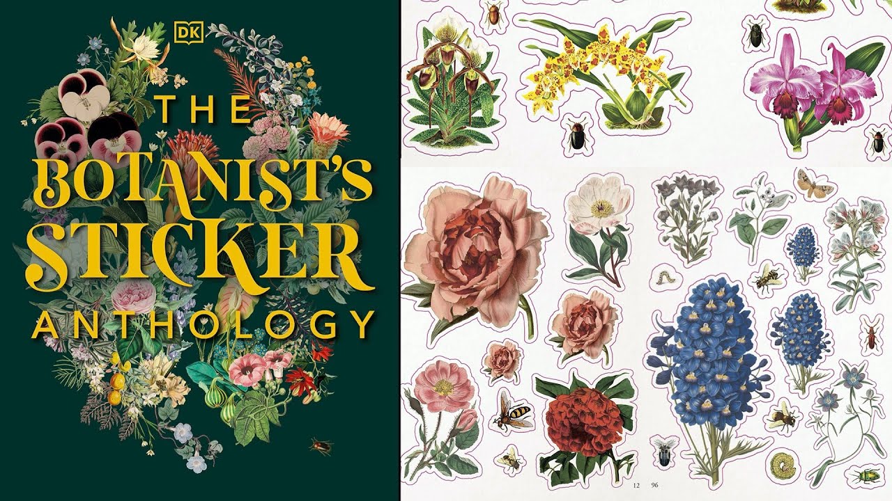 The Botanist's Sticker Anthology: With More Than 1,000 Vintage Stickers (DK  Sticker Anthology) (Hardcover)