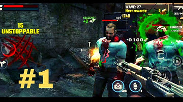DEAD TARGET: ZOMBIE || zombie river mode// Android Gameplay [Part-1]