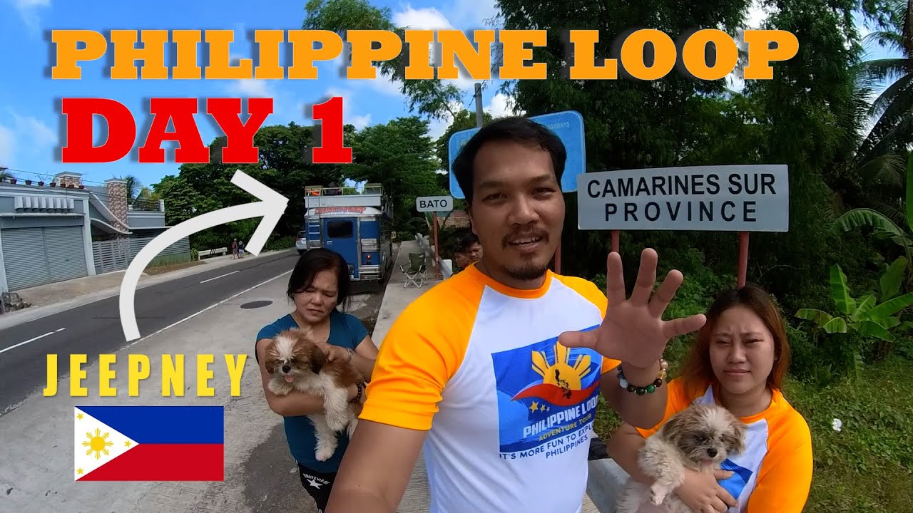 OFFICIAL START  - PHILIPPINE LOOP USING JEEPNEY DAY 1