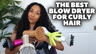 Who Makes The BEST Blow Dryer For Curly Hair?? Blow Dryer Battle | BiancaReneeToday