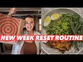 RESET ROUTINE: Healthy grocery haul, getting back on track, and AminoLean PreWorkout review!