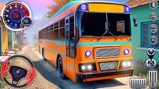 Indian Bus Driver Simulator 2024  Mobile First Bus Transporter Driving  Android GamePlay