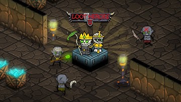 Loot Heroes 2 - Old School RPG Game