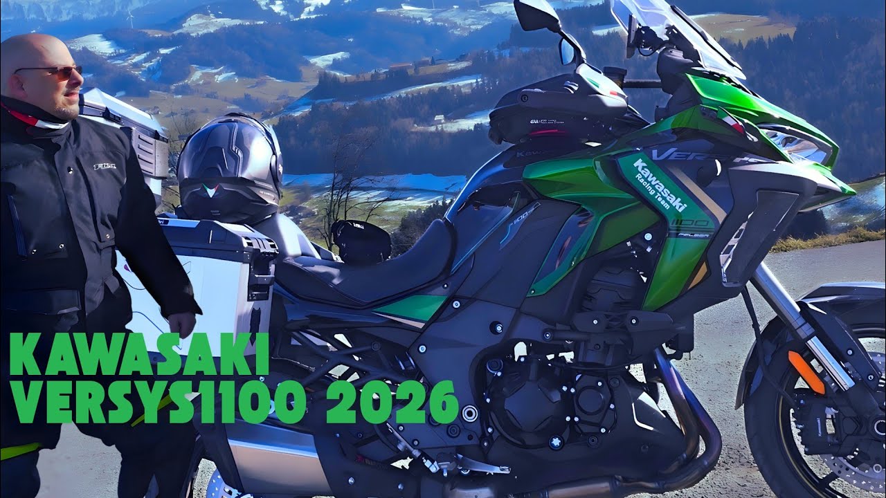 KAWASAKI VERSYS 1100 Febbraio in moto: quando l'inverno non ferma la passione